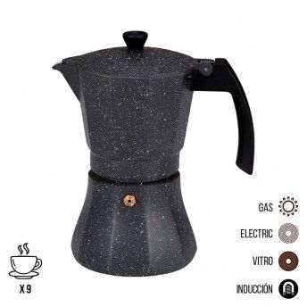 Cafeteira de alumnio de 9 chvenas. ref 76137 GOURMET KITCHEN