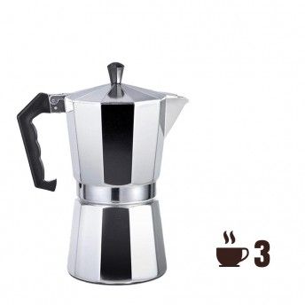 Cafeteira de alumnio de 3 chvenas ref 76121 GOURMET KITCHEN