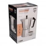 Cafeteira de alumínio de 12 chávenas. refª 76124 GOURMET KITCHEN Cafeteira de alumínio de 12 chávenas. refª 76124 GOURMET KITCHEN
