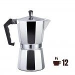 Cafeteira de alumínio de 12 chávenas. refª 76124 GOURMET KITCHEN Cafeteira de alumínio de 12 chávenas. refª 76124 GOURMET KITCHEN