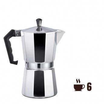 Cafeteira de alumnio de 6 chvenas ref 76122 GOURMET KITCHEN