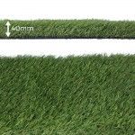 Relva artificial rolo 40mm 1x5m verde modelo: gracefull ref 75834 EDM