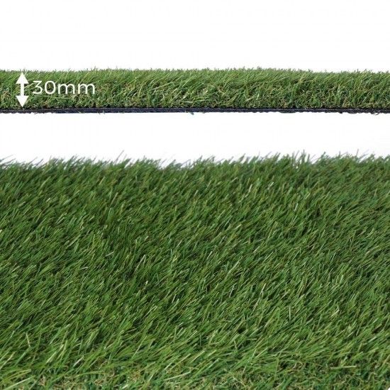Relva artificial rolo 30mm 1x5m verde modelo: gracefull ref 75828 EDM