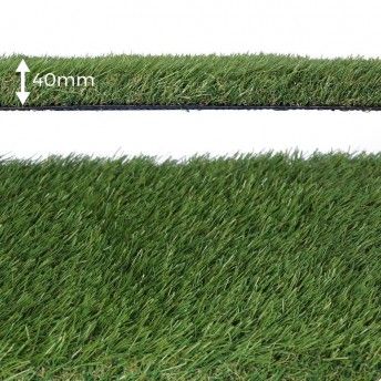 Relva artificial rolo 40mm 1x5m verde modelo: gracefull ref 75834 EDM