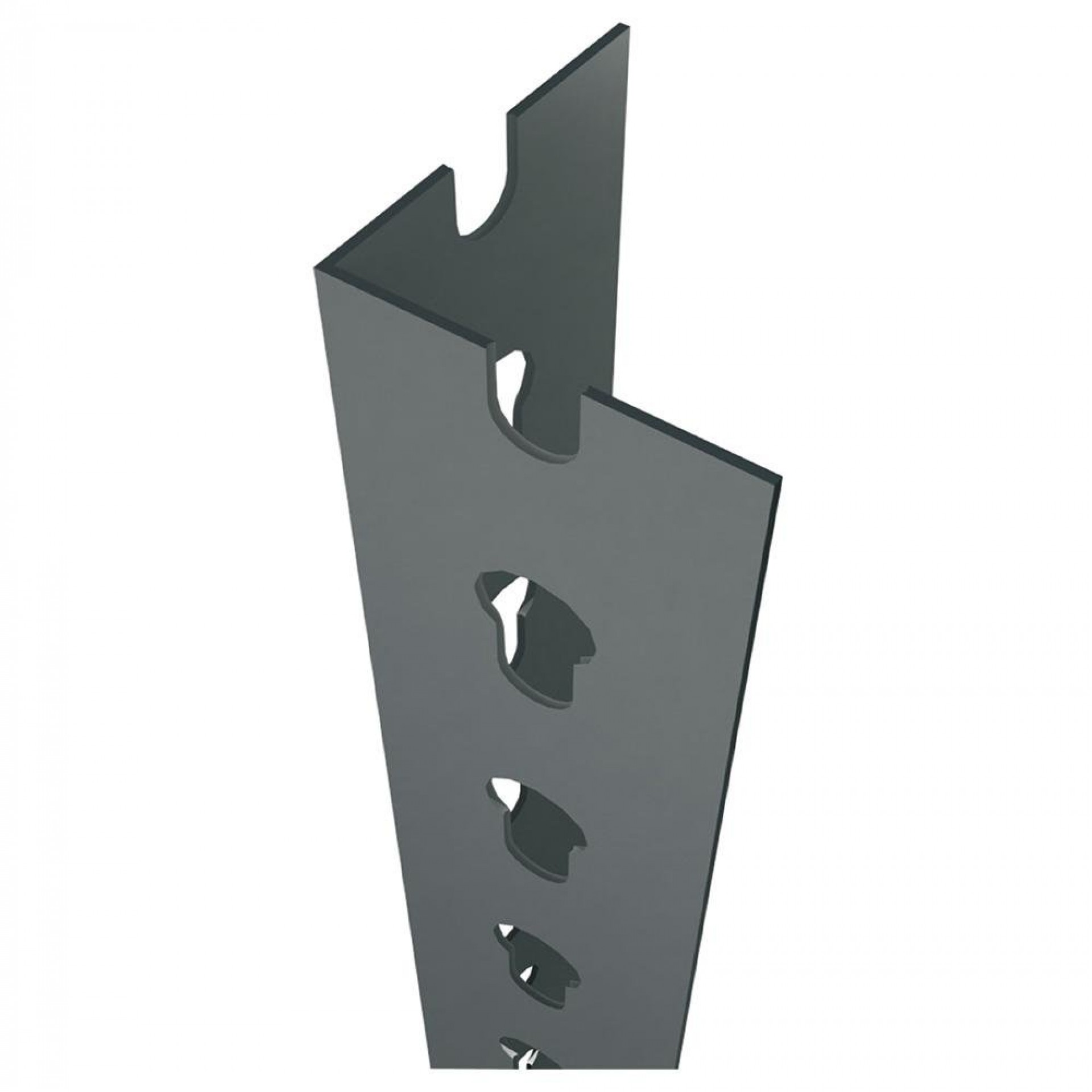 Perfil sclick p/40 2000mm cinzento. refª 75723 SIMON RACK