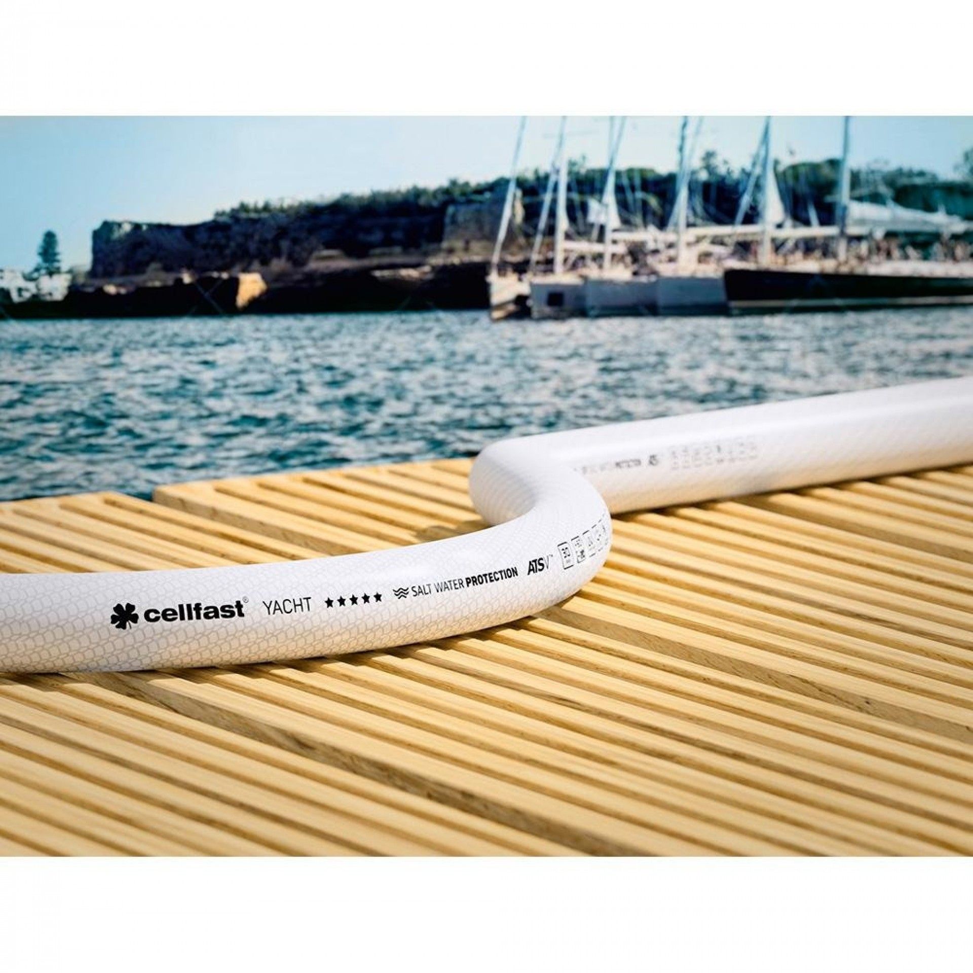 Kit de mangueira para rega yacht mini ats 9 mm x 15 m refª 75716 CELLFAST