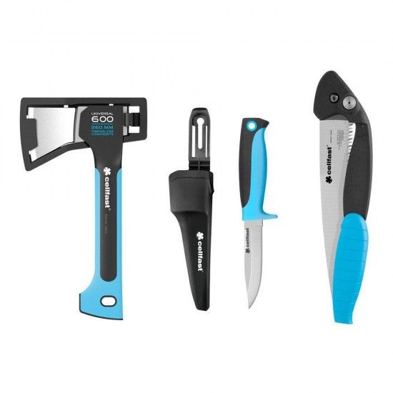 Kit campismo 3 ferramentas de corte ref� 75704 CELLFAST