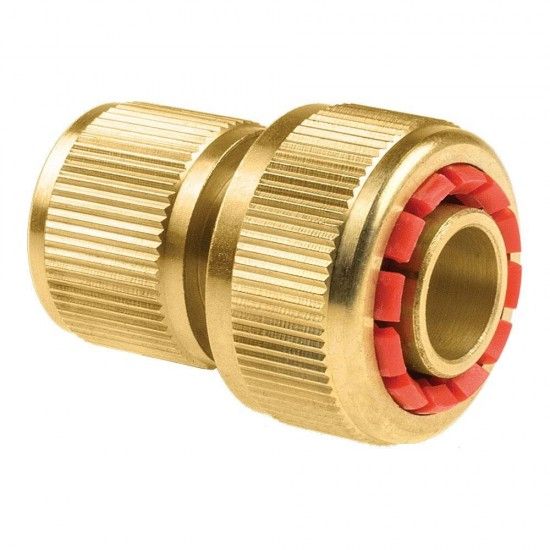 Conector rpido stop de lato brass parra mangueira de 19mm ref 75666 CELLFAST