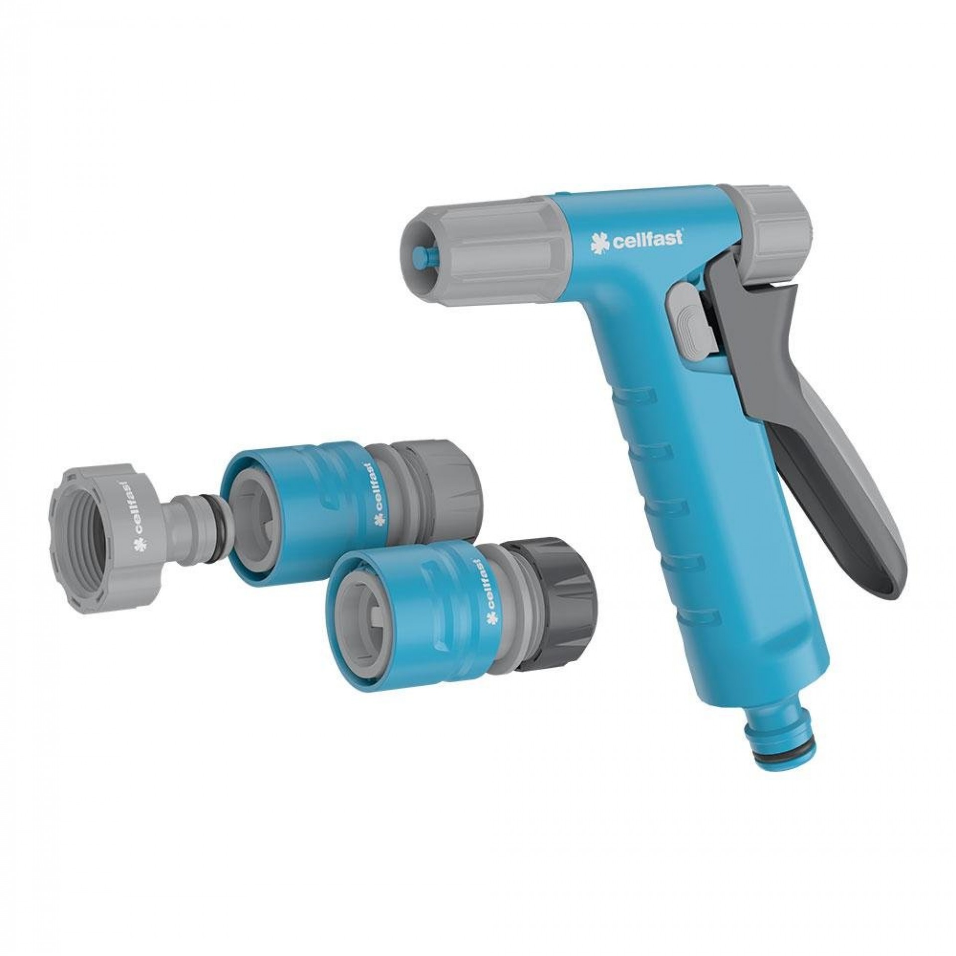 Kit pistola e conectores hydron ideal de 15 mm refª 75648 CELLFAST