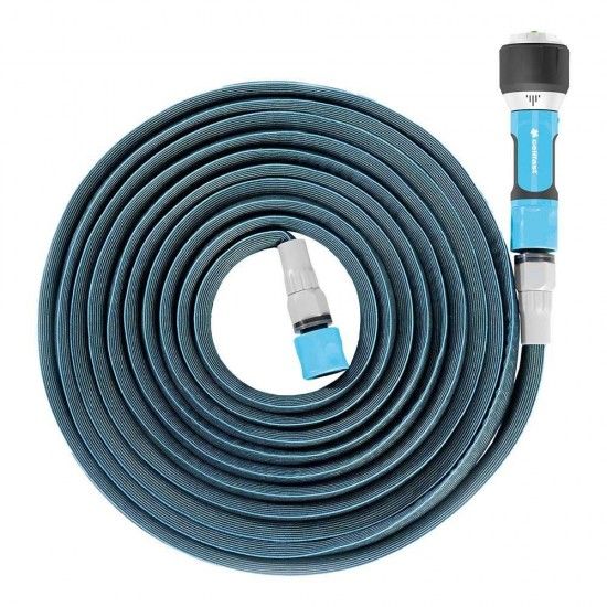 Kit mangueira extensvel zygzag 7,5 a 15 com conectores e agulheta multi ergo ref 75619 CELLFAST