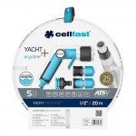 Kit mangueira yacht de 12,5mmx20m com conectores e pistola ref� 75615 CELLFAST