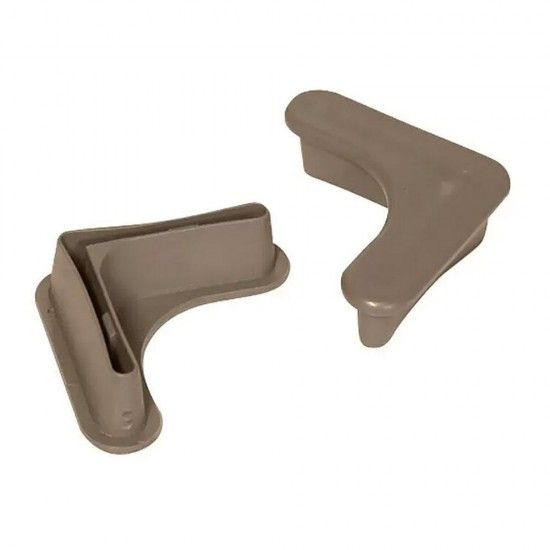 Caixa com 100 p�s p/40 cinzento. ref� 75438 SIMON RACK