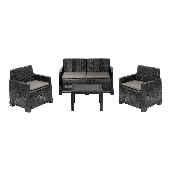 Conjunto de jardim iseo isec04ag ref 75404 IPAE PROGARDEN