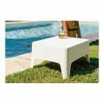 Mesa auxiliar cor: branco 58x48x30cm. modelo: alaska refª 75383 SP BERNER Mesa auxiliar cor: branco 58x48x30cm. modelo: alaska refª 75383 SP BERNER