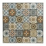 Cadeira metálica/mosaico cor: castanho 45x38x90cm modelo bistro para exterior refª 75391 NULL Cadeira metálica/mosaico cor: castanho 45x38x90cm modelo bistro para exterior refª 75391 NULL
