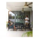 Conjunto jardim/terraço de 2 cadeirões+1 sofá+1 mesa auxiliar. cadeirão: 72x66x63,5cm sofá: 120x48x6 Conjunto jardim/terraço de 2 cadeirões+1 sofá+1 mesa auxiliar. cadeirão: 72x66x63,5cm sofá: 120x48x6