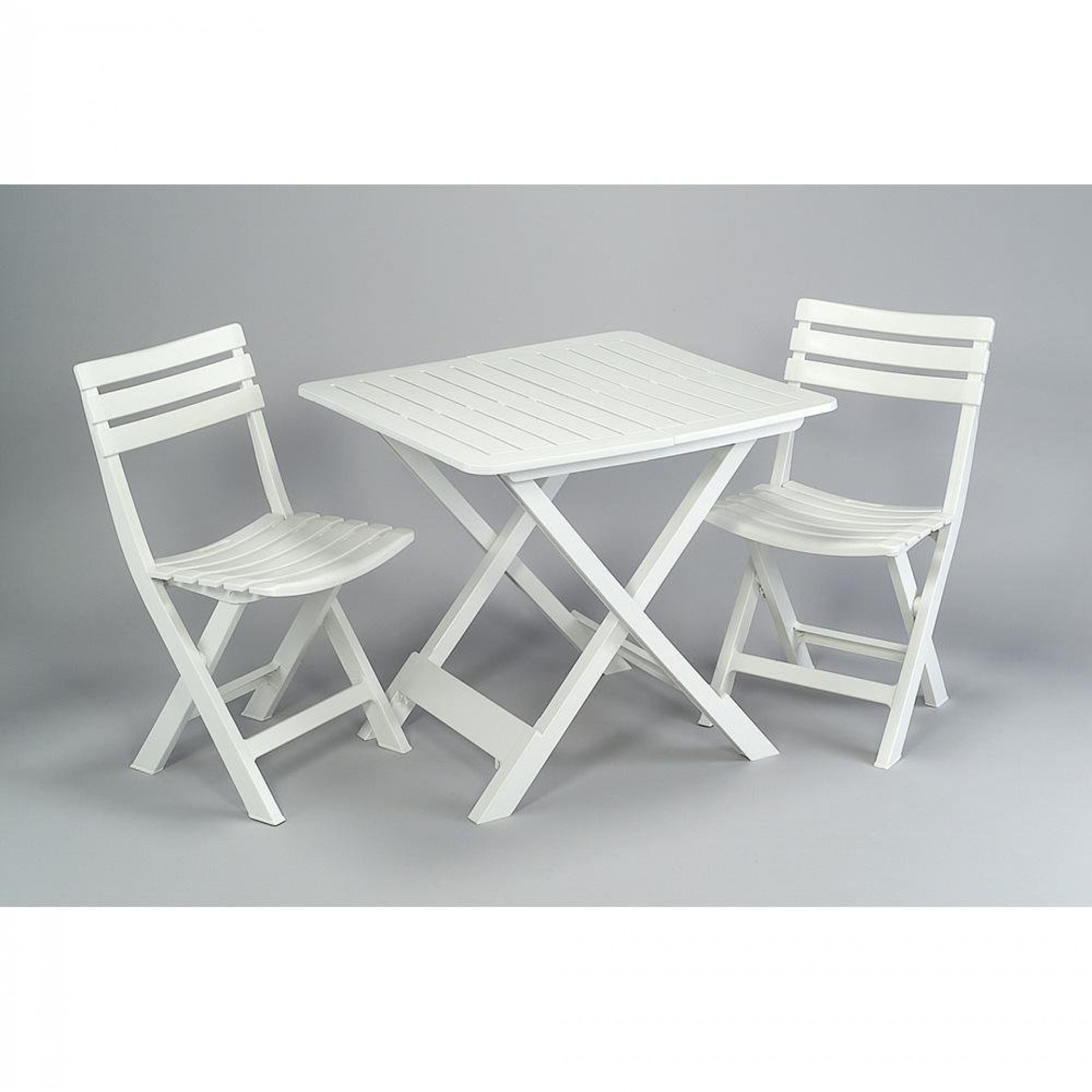 Conjunto de campismo cor: branco 44x41x78cm/80x72x70cm modelo: conjunto de campismo progarden refª 7