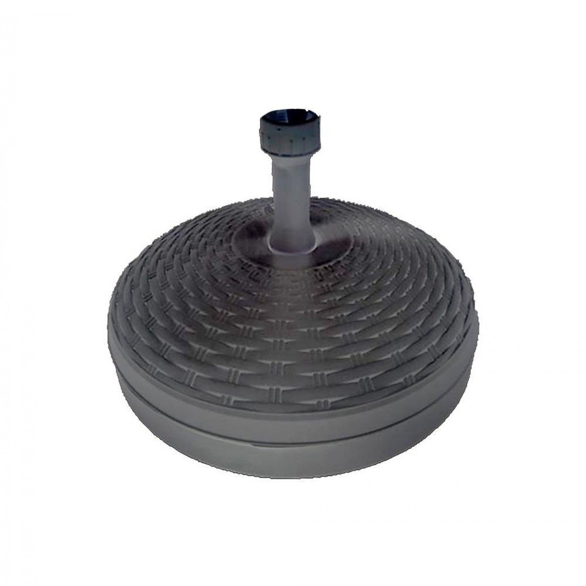 Base para chapéu-de-sol 20 l cor: preto ø46x15cm refª 75322 IPAE PROGARDEN