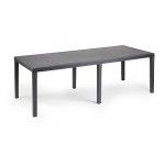 Mesa exterior extensvel de polipropileno. cor: antracite 72x150/220x90cm ref 75316 IPAE PROGARDEN