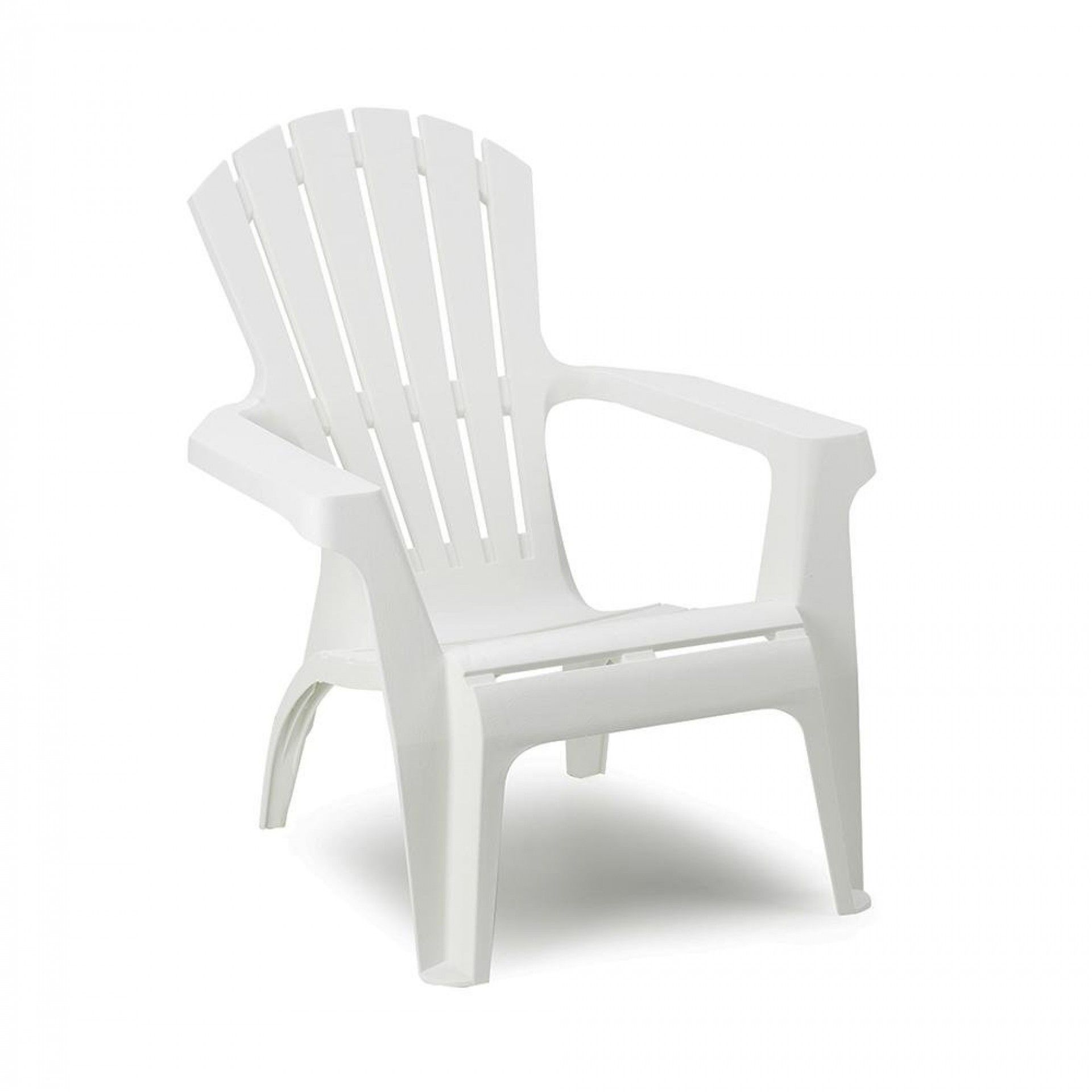 Cadeirão relax empilhável cor: branco 75x86x86cm modelo: dolomiti progarden. refª 75306 IPAE PROGARD