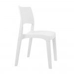 Cadeira empilhvel "klik klak" cor branco klk76cbi . ref 75298 PROGARDEN