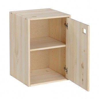 Mvel dinamic 1 porta modulo vertical pinho macio 37,3x33x53,5cm ref 75281 ASTIGARRAGA
