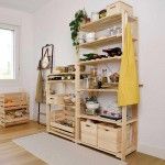 Estante 5 prateleiras evolution 5, 76,5x38,5x174,5cm pinho maci�o ref� 75260 ASTIGARRAGA