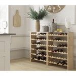 Garrafeira de pinho maciço merlot 16 garrafas 68,8x25x30cm refª 75266 ASTIGARRAGA Garrafeira de pinho maciço merlot 16 garrafas 68,8x25x30cm refª 75266 ASTIGARRAGA