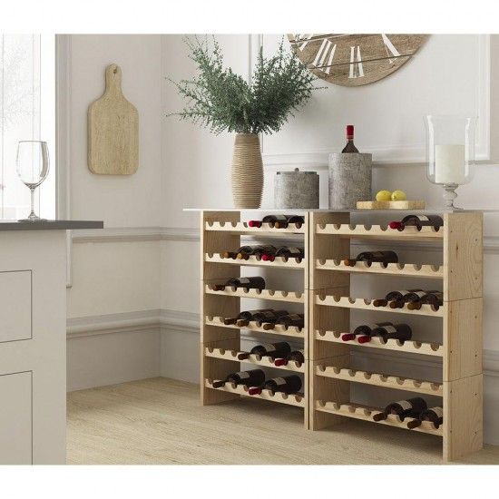 Garrafeira de pinho maciço merlot 16 garrafas 68,8x25x30cm refª 75266 ASTIGARRAGA Garrafeira de pinho maciço merlot 16 garrafas 68,8x25x30cm refª 75266 ASTIGARRAGA