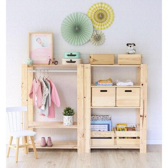 Estante 3 prateleiras evolution 111x76,7x43cm pinho maci�o ref� 75261 ASTIGARRAGA