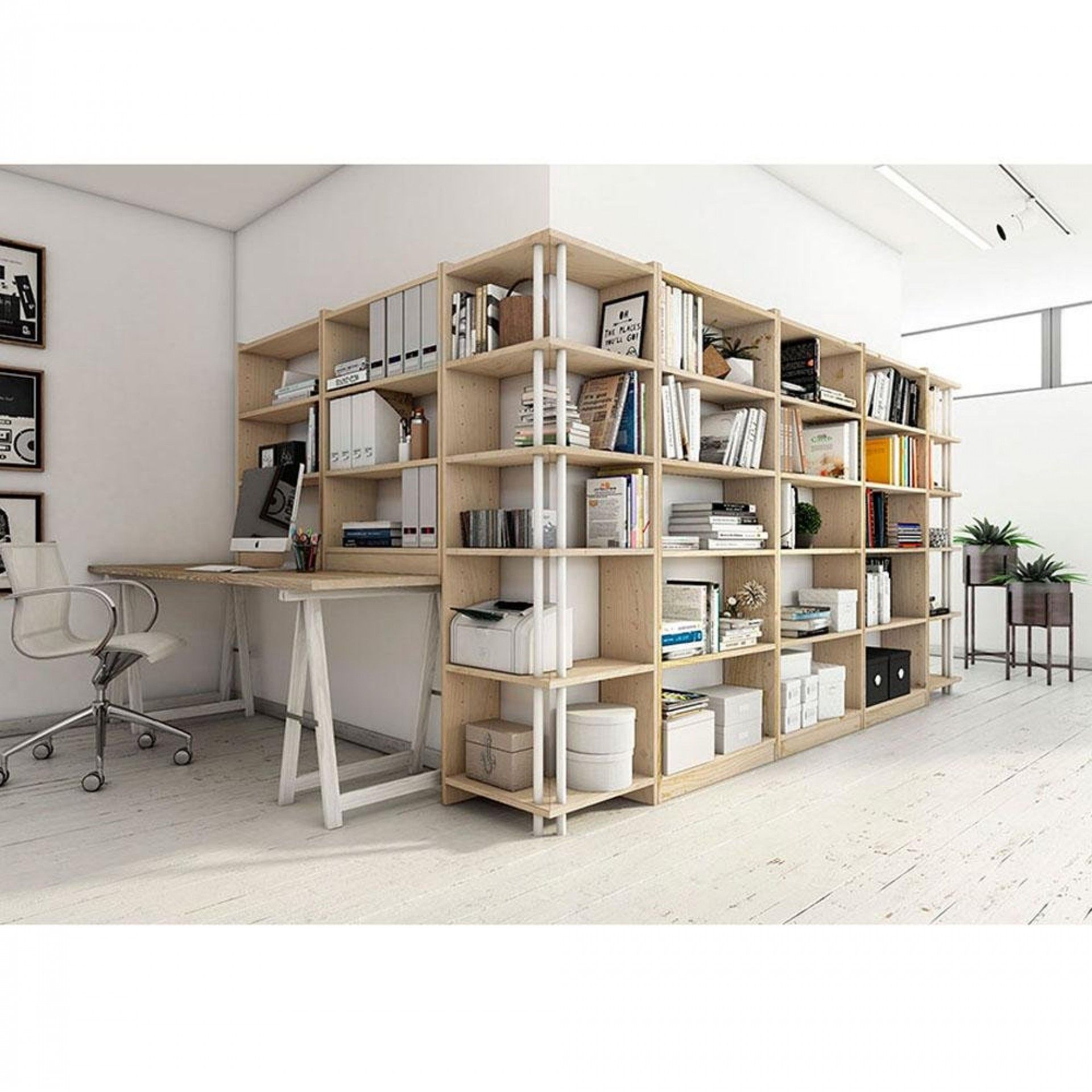 Estante gala com 4 prateleiras de madeira de 79,6cm. refª 75246 ASTIGARRAGA