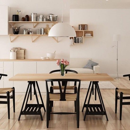 Cavalete architect pinho maci�o preto 70-101x45x70cm ref� 75242 ASTIGARRAGA