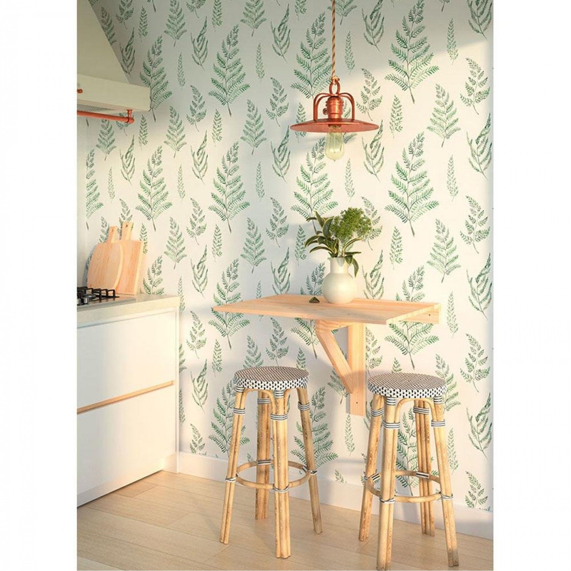 Mesa de parede dobrável de madeira, 79x59x2cm. refª 75238 ASTIGARRAGA