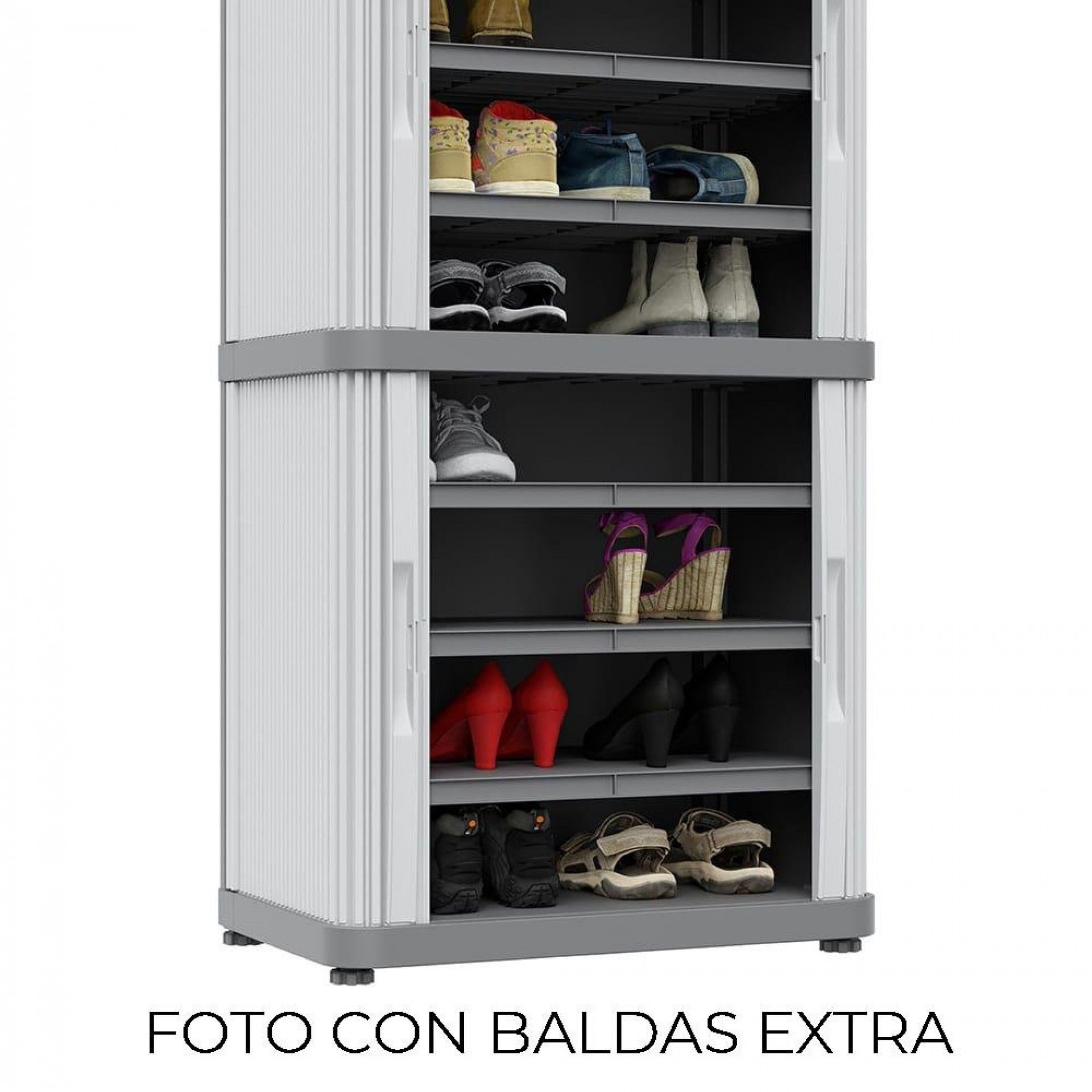 Armário rolling space modular 2 - 115x59x36cm refª 75171 NULL