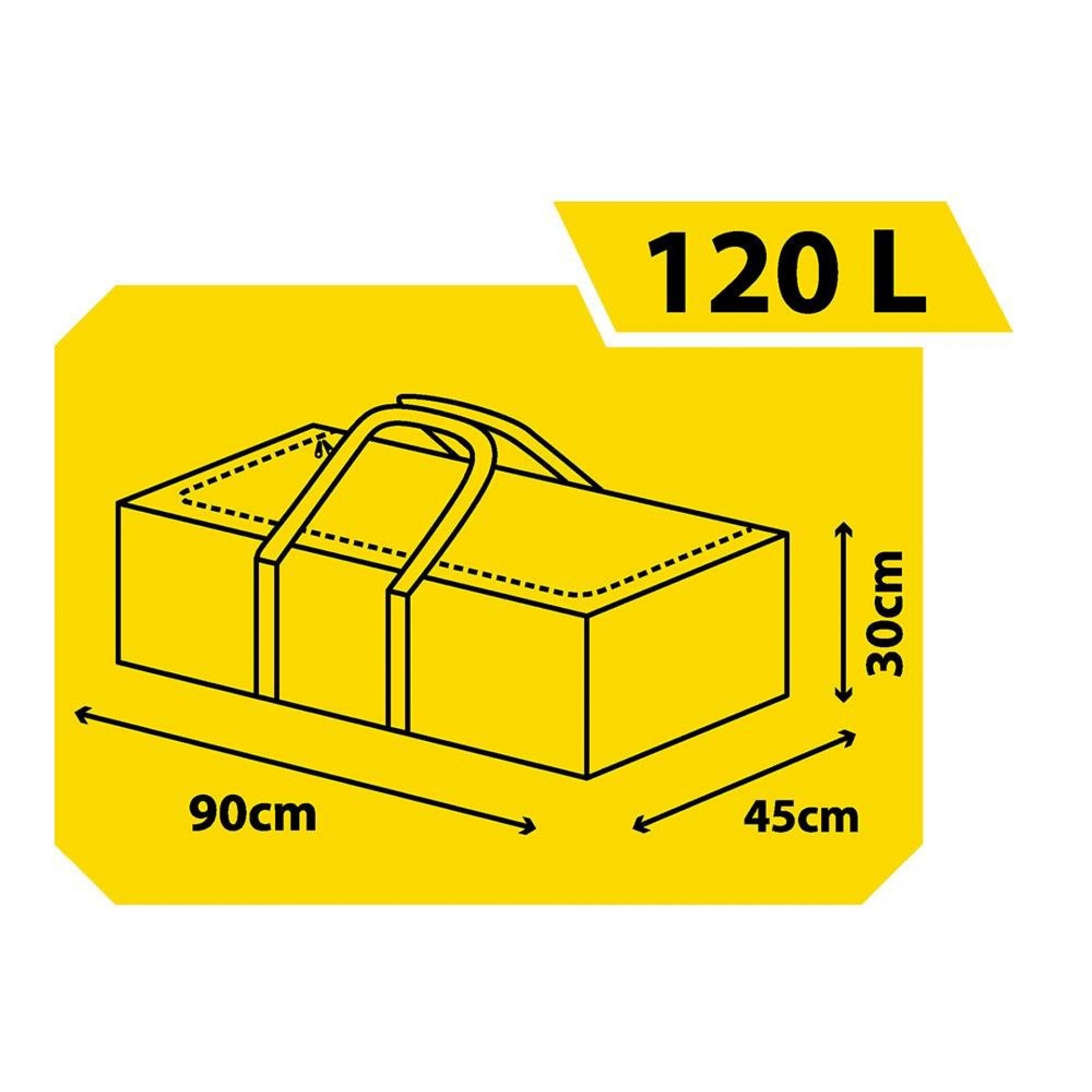 Capa multiúsos profissional 120l 907413 refª 75140 TAURUS