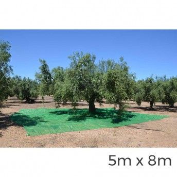 Manto para coleta de frutas 5x8m cor verde refª 75128 NULL Manto para coleta de frutas 5x8m cor verde refª 75128 NULL