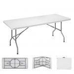 Mesa drobável 180x74x74cm tubo ø22x1.0mm refª 75130 EDM Mesa drobável 180x74x74cm tubo ø22x1.0mm refª 75130 EDM
