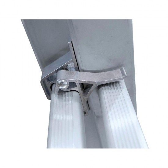 Escada de alum�nio transform�vel 2x9 passos ref� 75091 EDM