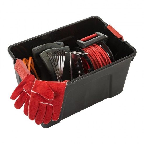 Caixa de arruma��o "explorer box" 60l. dimens�es 39,5x59x35,5cm ref� 75077 IRIS