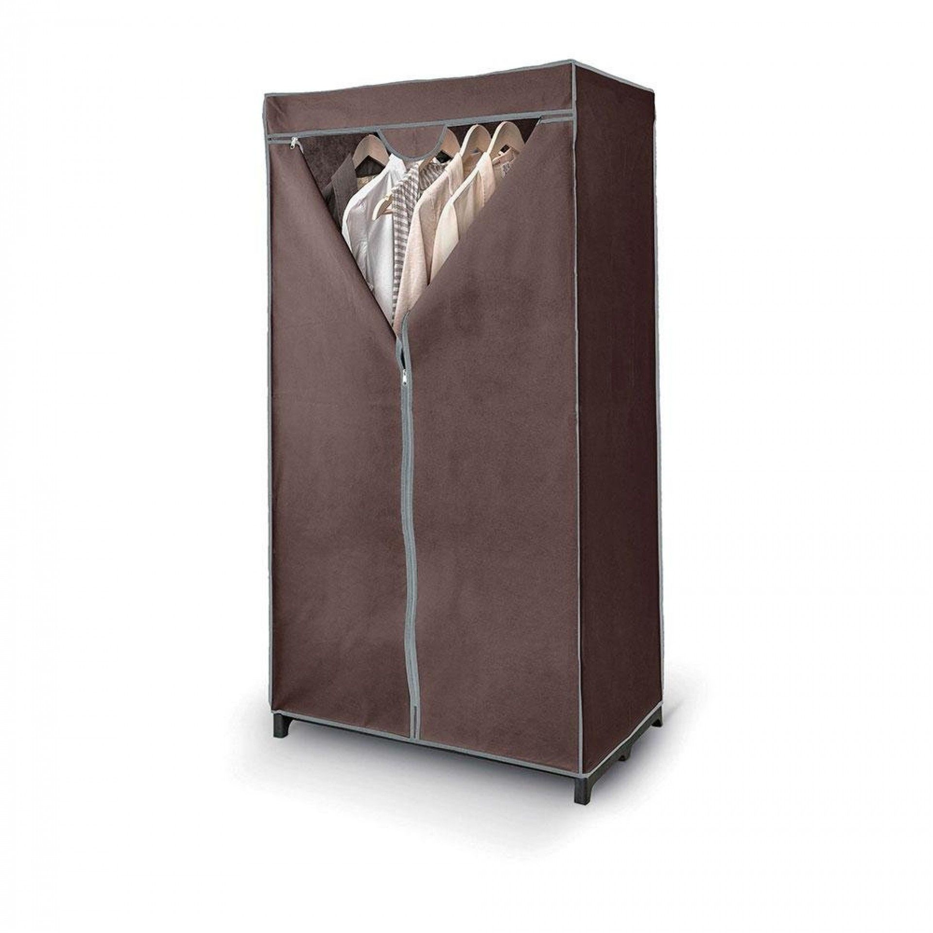 Armario guarda roupa tecido 75x50x145cm refª 75068 DOMO PACK LIVING