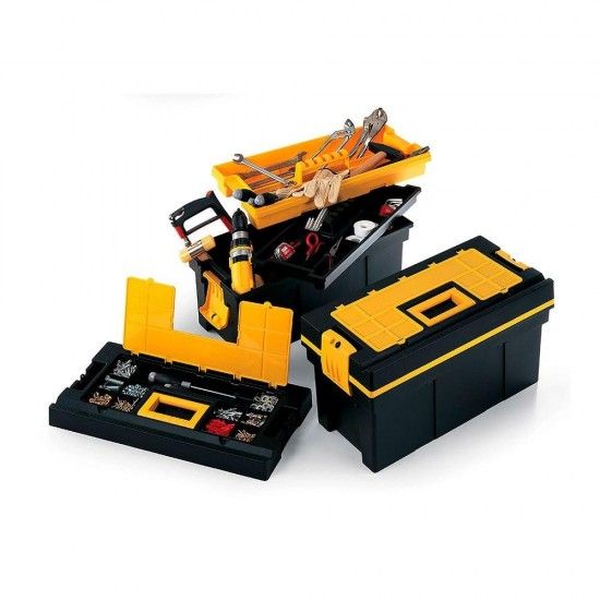 Caixa ferramentas tool chest 22 57,5x27,5x29cm refª 75038 TERRY Caixa ferramentas tool chest 22 57,5x27,5x29cm refª 75038 TERRY