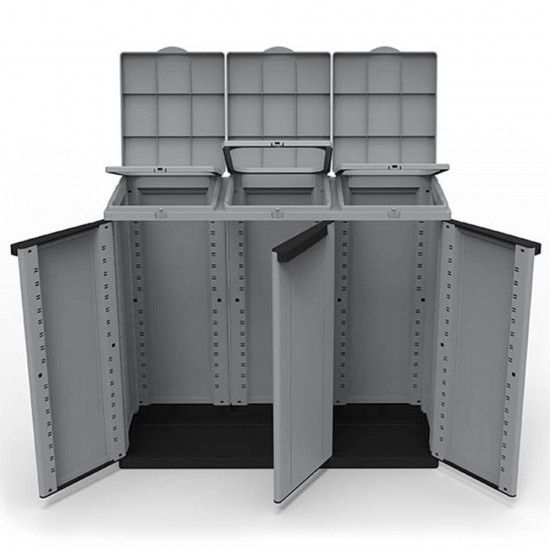 Armario 3 102x39x88,7cm ref 75049 ECOLINE