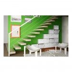 Sapateira modular branco 51x19x39cm ref� 75019 TERRY