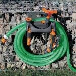 Suporte para mangueira de parede em pl�stico 24x15x17cm ref� 74804 EDM