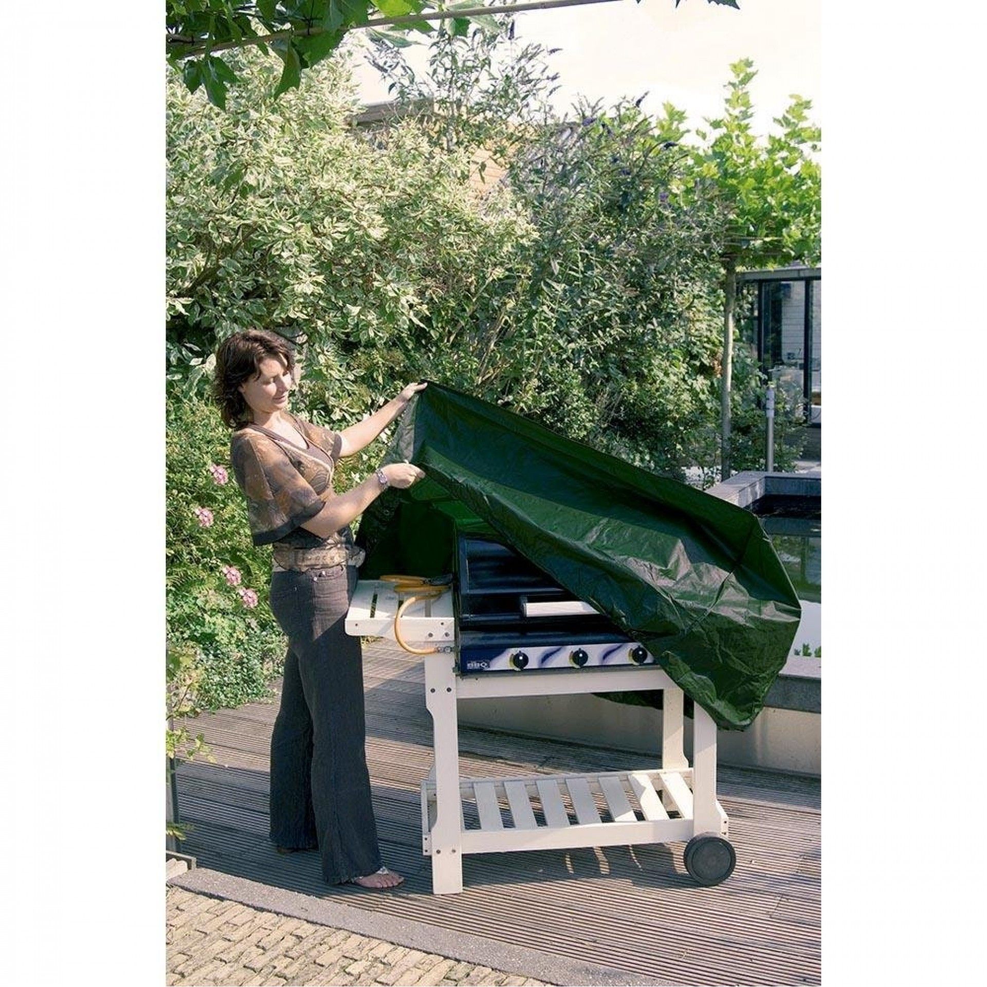 Capa protetora para churrasqueiras 103x58x58cm 240g/m² refª 74694 ALTADEX