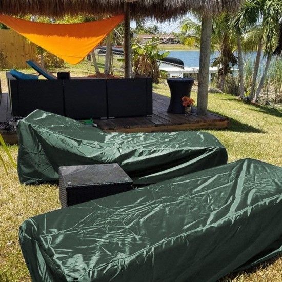 Capa protetora para espreguiadeiras 78x205x40cm 240g/m ref 74687 ALTADEX