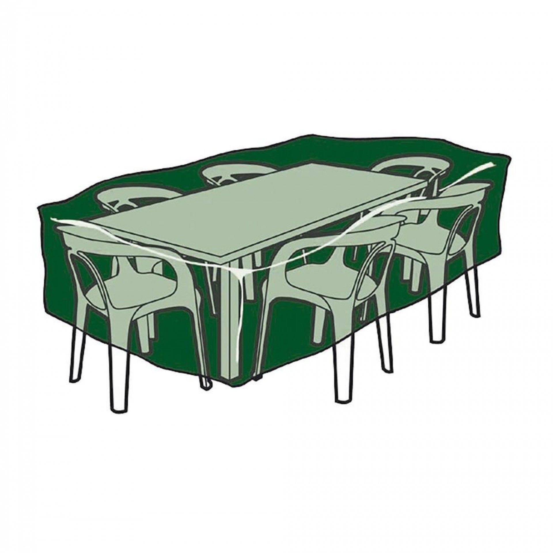 Capa protetora para mesa e cadeiras 130x79x71cm 100g/m² refª 74679 ALTADEX