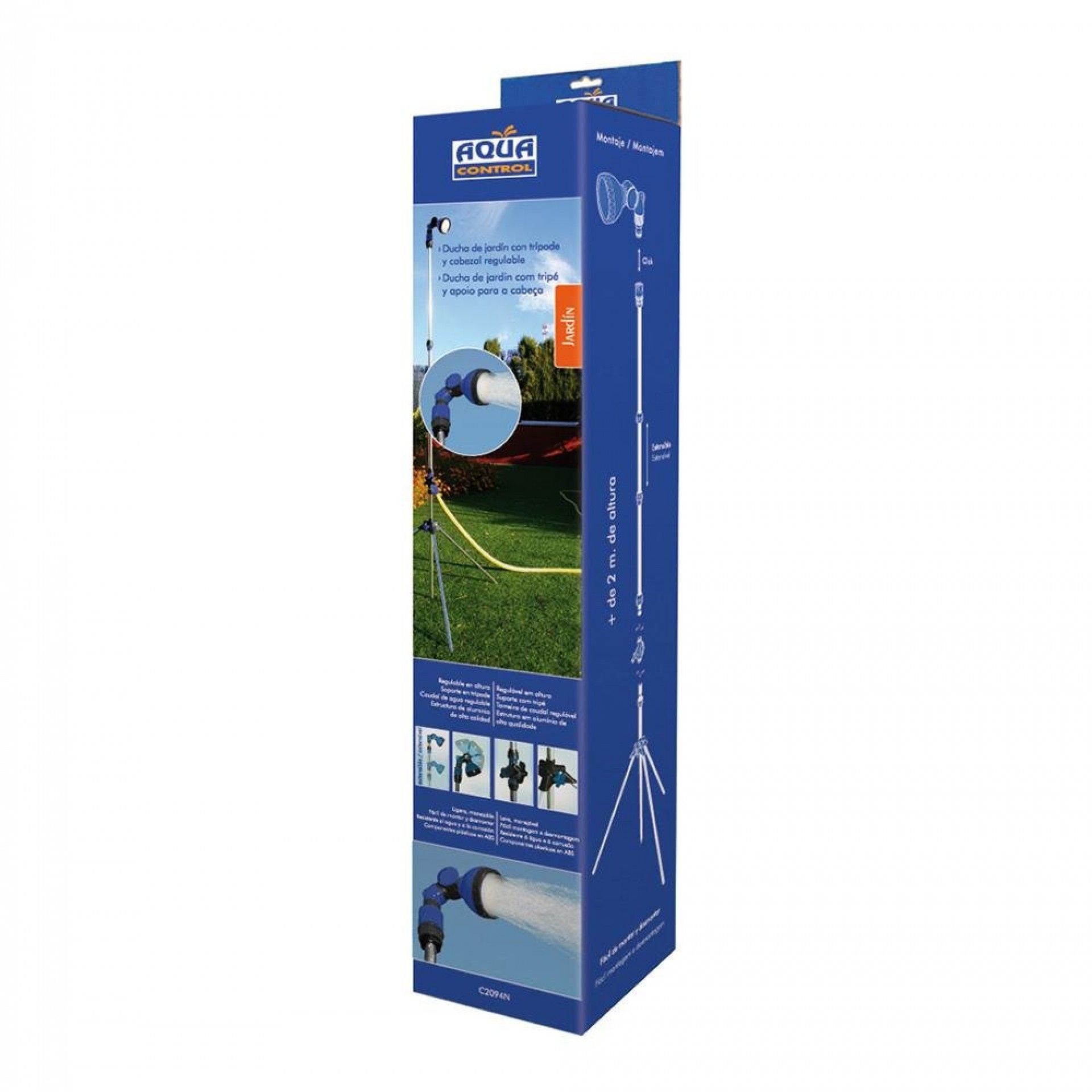 Duche de jardim com tripé 130-210cm blue bir refª 74555 BLUE BIRD-ALTADEX