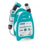 Kit mini suporte para mangueira aquabalcony equipado com 10m de mangueira, agulheta ergo 8 jet e 2 a Kit mini suporte para mangueira aquabalcony equipado com 10m de mangueira, agulheta ergo 8 jet e 2 a