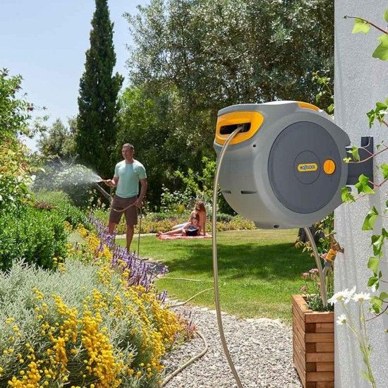 Suporte para mangueira enrolador automtico autoreel com 20m de mangueira 100-000-866 ref 74470 HOZ